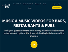 Tablet Screenshot of controlplay.com